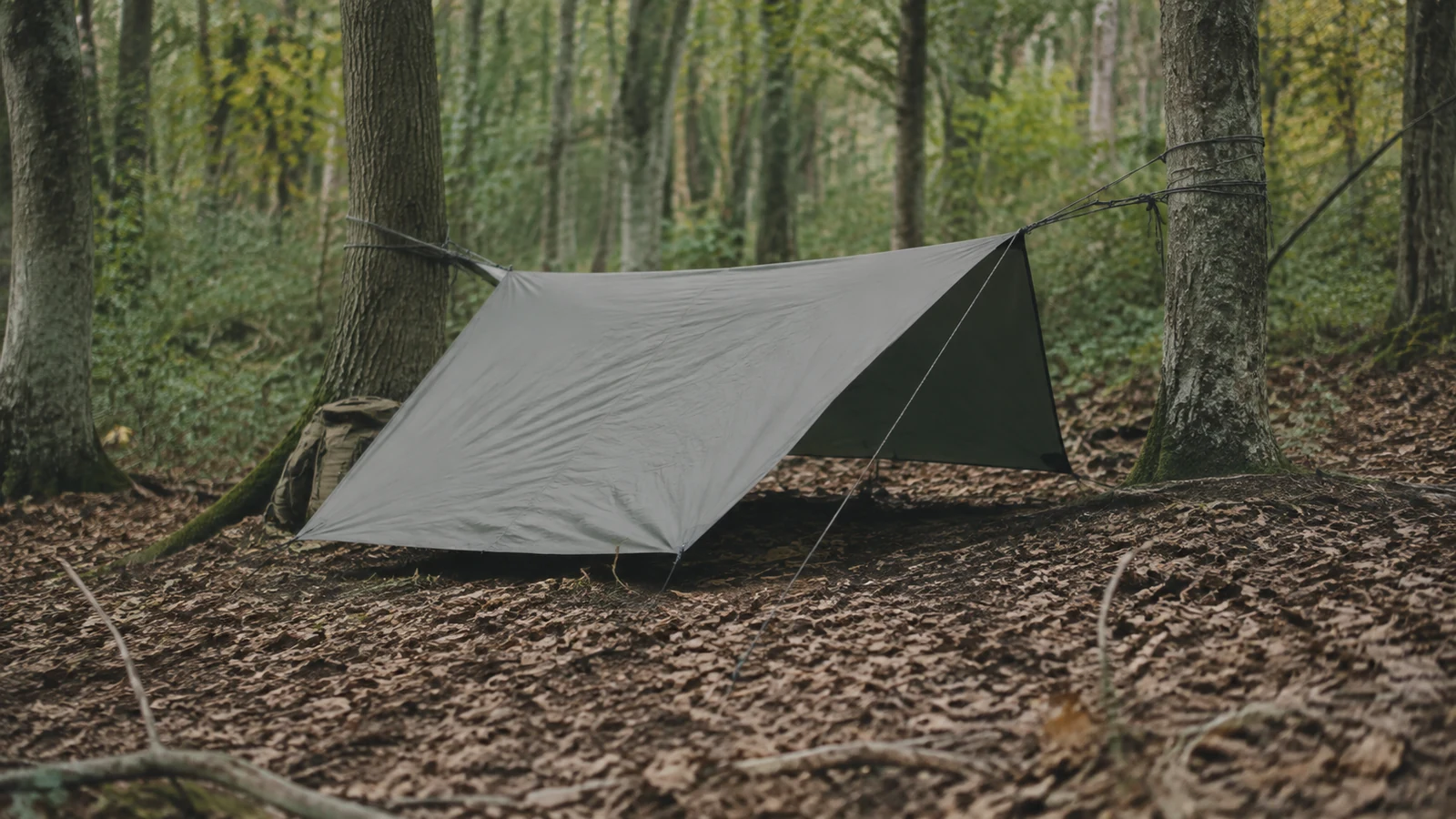 Monter un abri léger pour un bivouac sobre — illustration 1