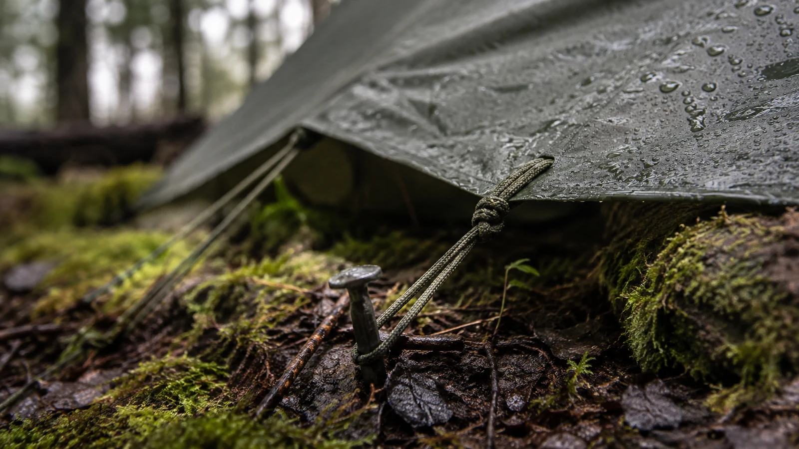 Monter un abri léger pour un bivouac sobre — illustration 2