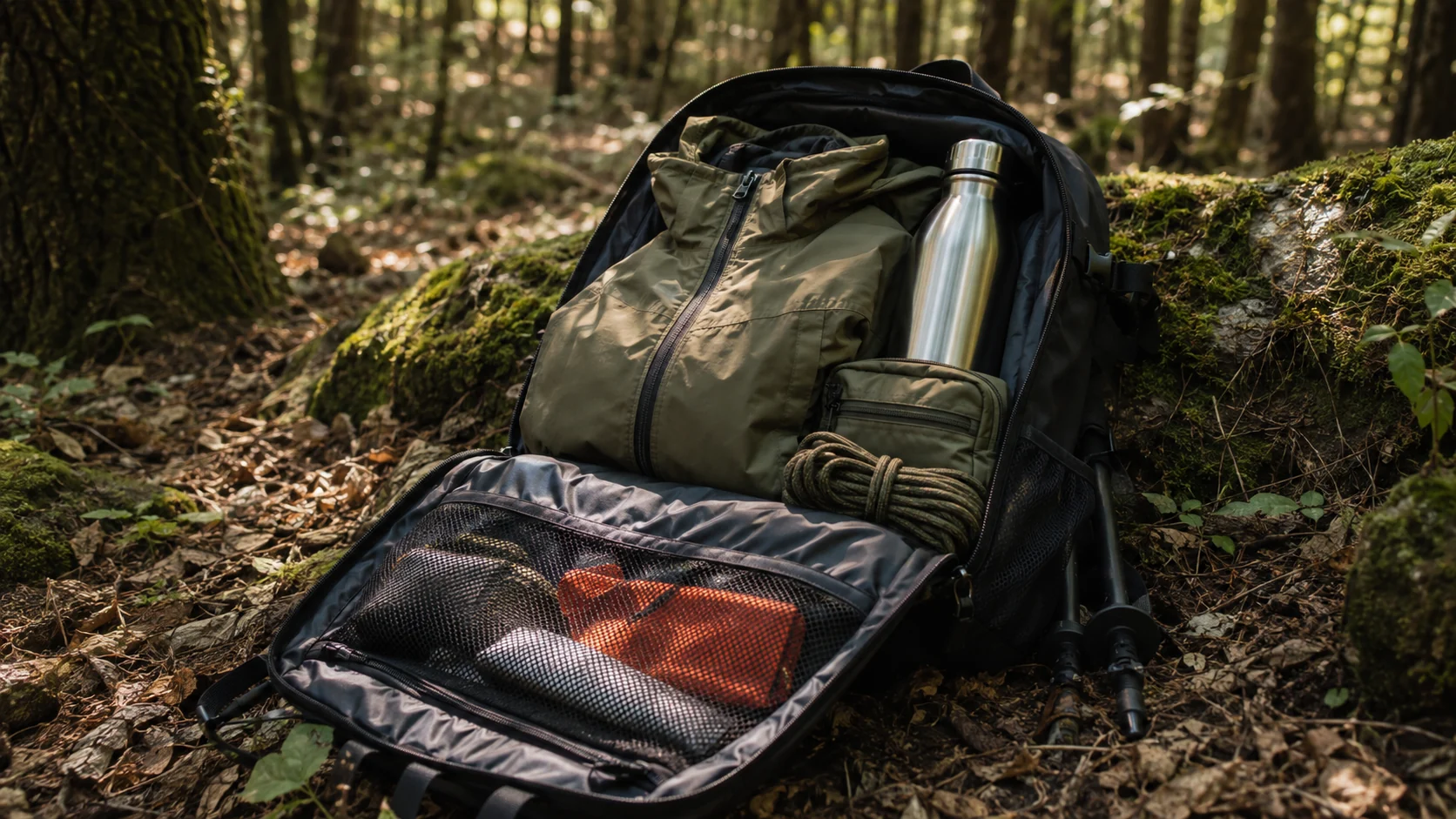Ranger son sac de randonnée pour accéder vite au matériel — illustration 2